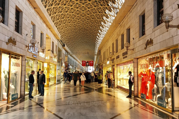 Covered Bazaar (The Grand Bazaar) in Bursa